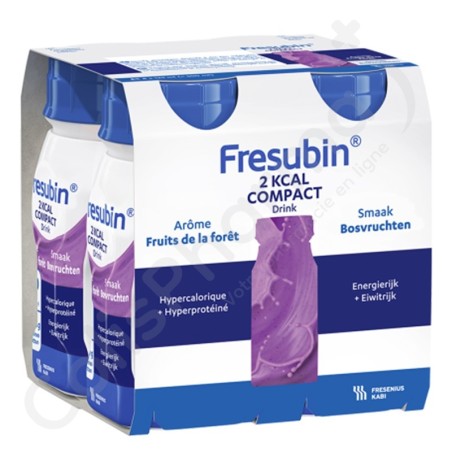 Fresubin 2kcal Compact Bosvruchten - 4x200 ml