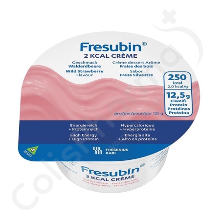 Fresubin 2kcal Crème Aardbei - 4x125 g