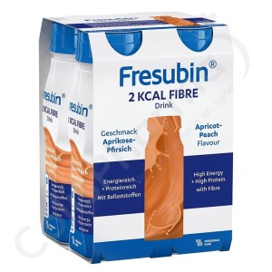 Fresubin 2kcal Fibre Drink Pêche-Abricot - 4x200 ml