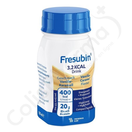 Fresubin 3,2kcal Drink Vanille/Karamel - 4x125 ml