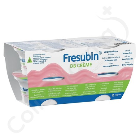 Fresubin DB Crème Fraise - 4x125 g