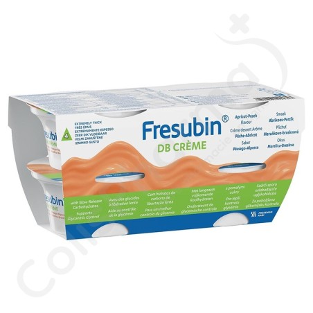 Fresubin DB Crème Perzik-Abrikoos - 4x125 g