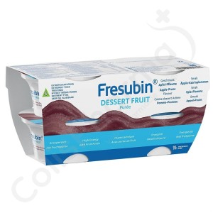 Fresubin Dessert Puree Appel/Pruim - 4x125 g