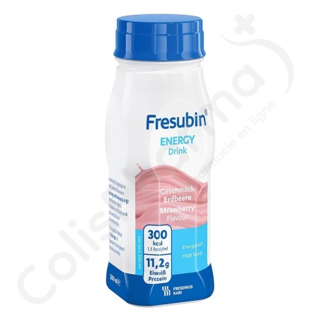 Fresubin Energy Drink Aardbei - 4x200 ml