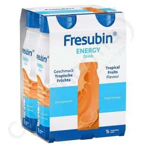 Fresubin Energy Drink Fruits Tropicaux - 4x200 ml