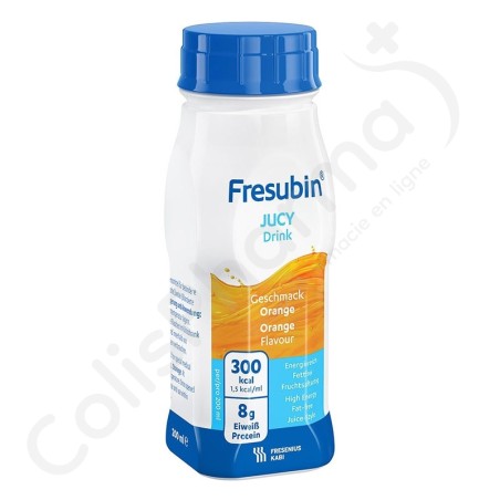 Fresubin Jucy Drink Sinaasappel - 4x200 ml