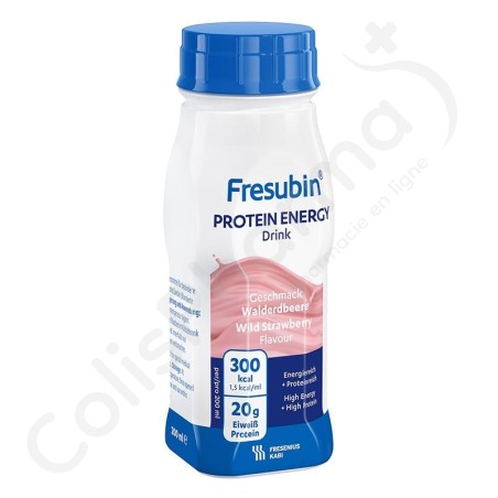 Fresubin Protein Energy Drink Aardbei - 4x200 ml