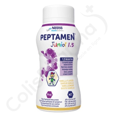 Peptamen Junior 1.5 Vanille - 4x200 ml