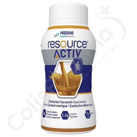 Resource Active Caramel Exotique - 4x200 ml