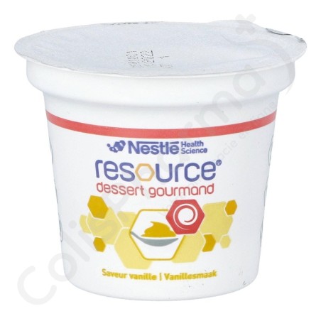 Resource Dessert Gourmand Vanille - 4x125 g