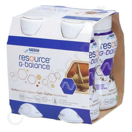 Resource G-Balance Koffie - 4x200 ml