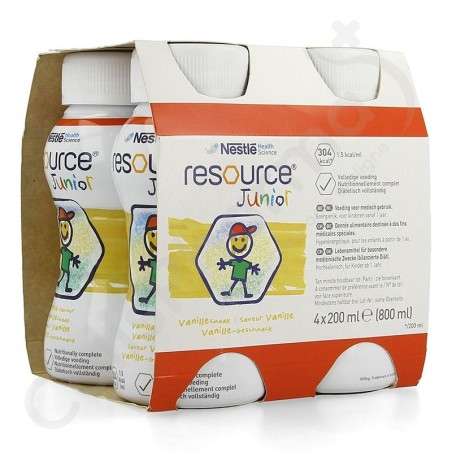 Resource Junior Vanille - 4x200 ml