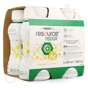 Resource Repair Vanille - 4x200 ml