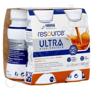 Resource Ultra Caramel - 4x125 ml