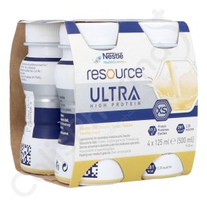 Resource Ultra Vanille - 4x125 ml