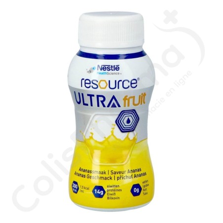 Resource Ultra Fruit Ananas - 4x200 ml