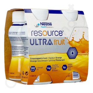 Resource Ultra Fruit Orange - 4x200 ml