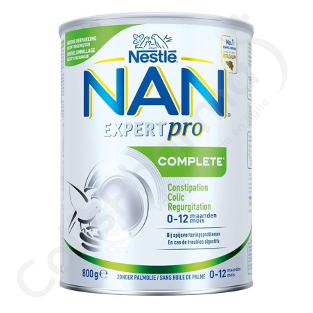 NAN Expert Pro Complete Comfort - Lait nourrisson en poudre 800 g