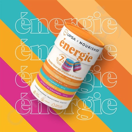 UPSA x Nourished Energy gummies - 30 gummies