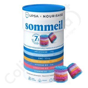 UPSA x Nourished Relax/Sleep Gummies - 30 gummies