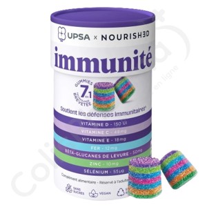 UPSA x Nourished Immunity Gummies - 30 gummies