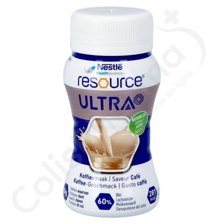 Resource Ultra+ Café - 4x125 ml