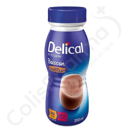 Delical Melkdrank HP-HC 360 Chocolade - 4x200 ml