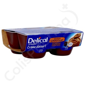 Delical Crème Dessert La Floridine Chocolat - 4x125 g