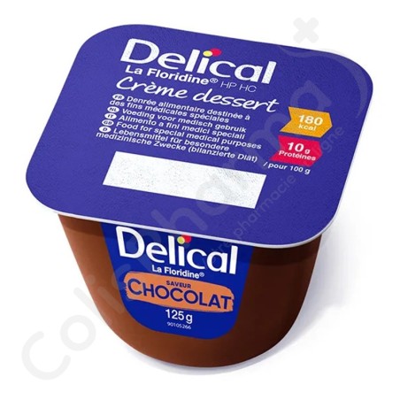 Delical Crème Dessert La Floridine Chocolat - 4x125 g