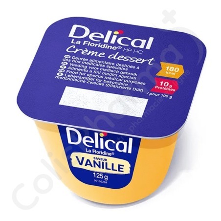 Delical Crème Dessert La Floridine Vanille - 4x125 g