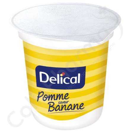 Delical Dessert Nutra'Pote Appel-Banaan - 4x125 g