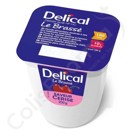 Delical Dessert Le Brassé Cerise - 4x200 g