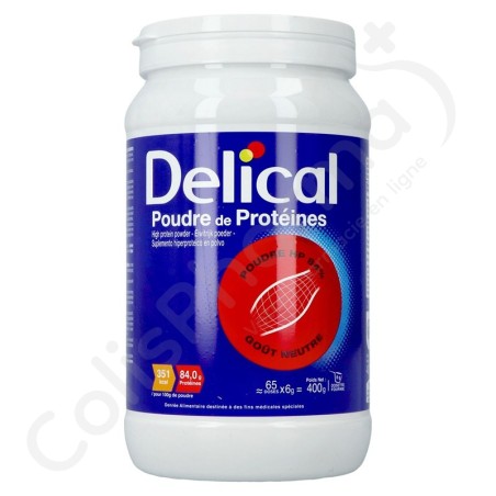 Delical Neutraal Eiwitpoeder - 400 g