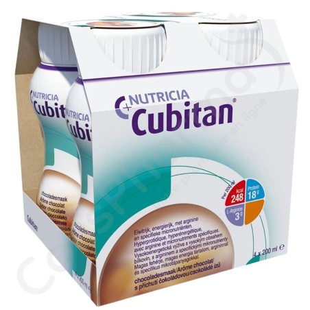 Cubitan Chocolade - 4x200 ml