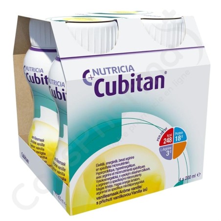 Cubitan Vanille - 4x200 ml