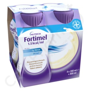 Fortimel 1.5 kcal Banane - 4x200 ml