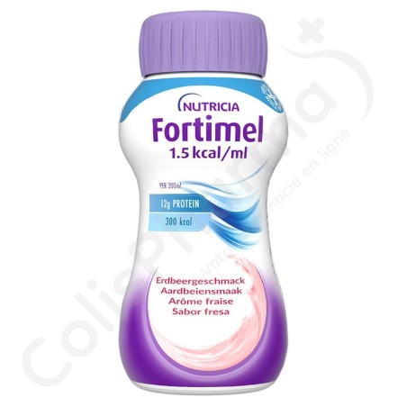 Fortimel 1.5 kcal Fraise - 4x200 ml