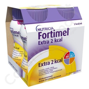 Fortimel Extra 2 kcal Abricot - 4x200 ml