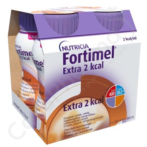 Fortimel Extra 2 kcal Chocolade-karamel - 4x200 ml