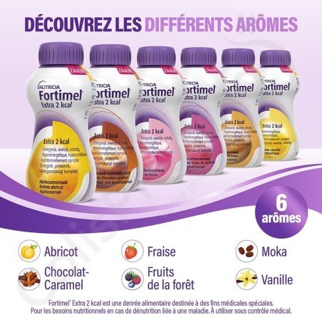 Fortimel Extra 2 kcal Chocolat-Caramel - 4x200 ml