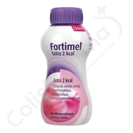 Fortimel Extra 2 kcal Aardbei - 4x200 ml