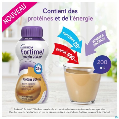 Fortimel Protein Caramel - 4x200 ml