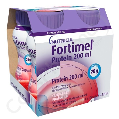 Fortimel Protein Fraise Givrée - 4x200 ml