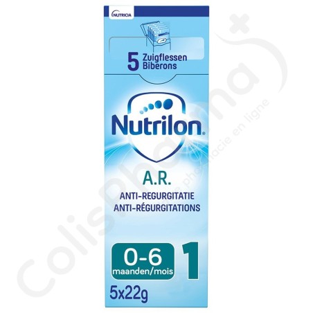 Nutrilon A.R. 1 - Lait Nourrisson en poudre 5x22 g