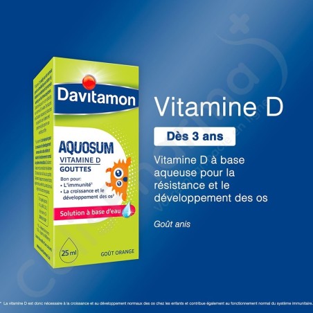 Davitamon Vitamine D Aquosum - 25 ml