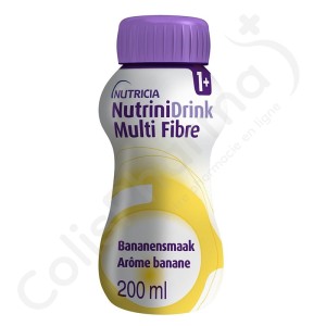 NutriniDrink Multi Fibre Banaan - 200 ml