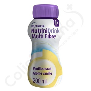 NutriniDrink Multi Fibre Vanille - 200 ml