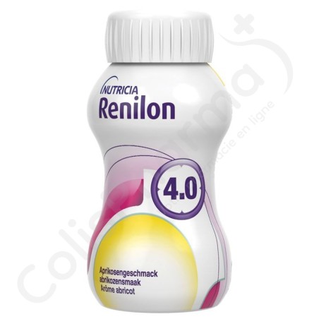 Renilon 4.0 Abrikozensmaak - 4x125 ml