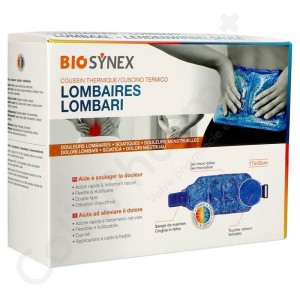 Biosynex Coussin Thermique Lombaires - 17 x 43 cm