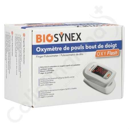 Biosynex Oxymètre Pouls - 1 pièce